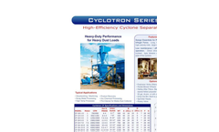 Cyclone Separator / Dust Collector Brochure