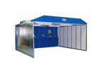 Dustron - Model DB Series - Ultra Efficiency Cartridge Dust Collector Booth