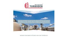 Organic Rankine Cycle (ORC) Systems for Waste Heat Recovery - Brochure