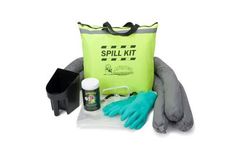 Aabaco - Model 002-40G-118T-C - Chemical Only Spill Kit in High Viz Tote Bag – 40 Gallons