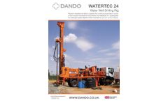 Watertec - Model 24 - Water Well Drilling Rig- Brochure