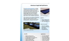 Aluminum Angle Wall Spill Berms - Brochure
