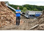 The Kockmann Company Supports Clean-up Efforts in Flooded Areas with Lindner`s Urraco 95DK Shredder