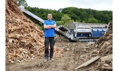 The Kockmann Company Supports Clean-up Efforts in Flooded Areas with Lindner`s Urraco 95DK Shredder