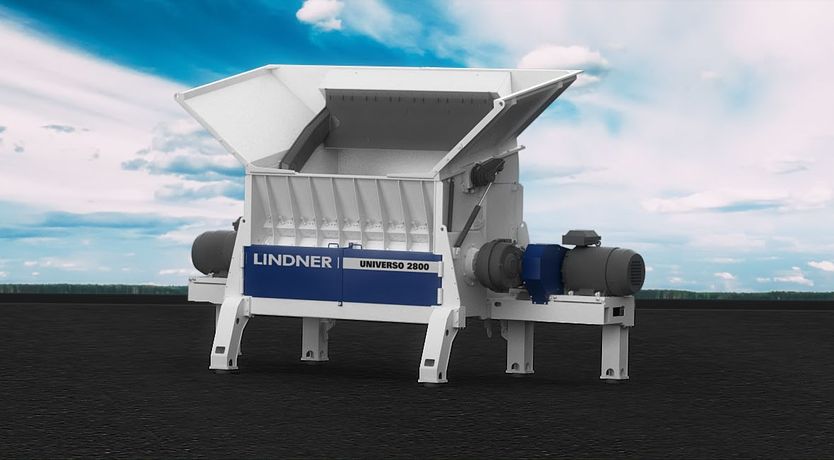 Lindner Universo - Model 2800 - Stationary Universal Shredding Machine