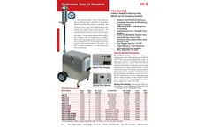 HI-Q - Model PSU-2-GN-R&WS Series - Outdoor Rated, Continuous Duty, Mobile Cart Air Sampling Systems - Brochure
