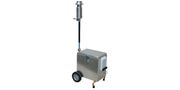 Outdoor Rated, Continuous Duty, Mobile Cart Air Sampling Systems