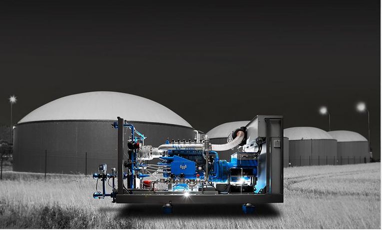 Gas Engine and CHP Unit for Biogas Plants - Energy - Bioenergy