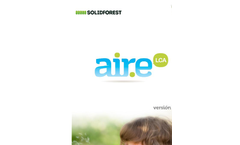 Air.e LCA - Version 3.2 - Life Cycle Assessment - Environmental Impact Calculation Software - Brochure