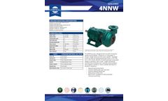 Cornell - Model 4NNW - Cutter Pump - Brochure