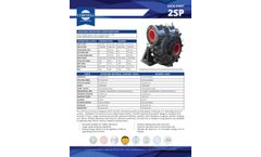 Cornell - Model 2SP - Slurry Pump - Brochure