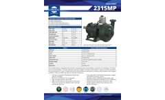 Cornell - Model 2315MP - Slurry Pump - Brochure