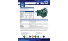 Cornell - Model 4817MP-F - Slurry Pump - Brochure