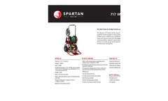 Spartan - Model 717 - Electric Mini Sewer Jetter - Brochure