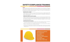 Safety Compliance & Training- Brochure