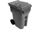 Arcus - Model CA-B60204 - 95 Gal Black (Charcoal) Roll-Out Container Cart