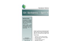 Canadyne - Oil Sorbents and Spill Kits Brochure
