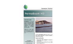 Canadyne PermaBoom - HD - Vertical Membrane Constructed of Heavy-Duty PVC-Coated Polyester Belting Brochure