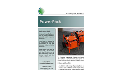 Canadyne PowerPacks - Self-Contained Hydraulic Power Unit Brochure
