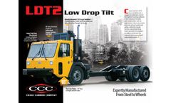Crane-Carrier - Model LDT2 - Low Drop Tilt Signature Chassis - Brochure
