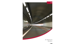 AIRFLOW - Air Velocity and Direction Monitor for Tunnels Brochure