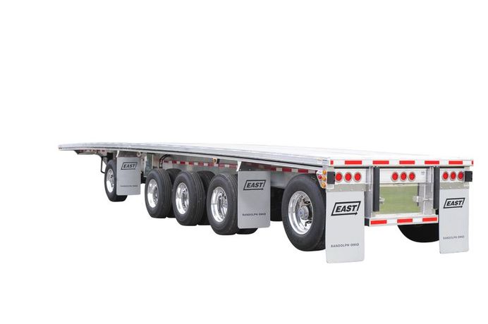 EAST MMX Series Aluminum Flatbed Trailer