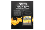 EVANS - Waterless Engine Coolant for Diesel Heavy Duty Trucks - Brochure