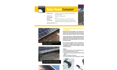 Solar Panel Exclusion Systems - Brochure