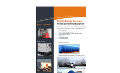 Rentals, Service, Operations Combo Energy Services Brochure