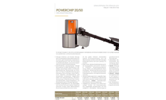 Powerchip - Model 75 - 100 kW - Wood Chip Boilers - Brochure