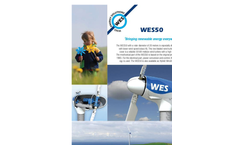 Model WES 50 - Wind Turbine Brochure