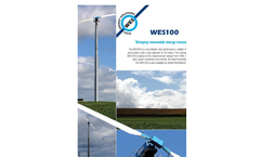 WES - Model 100 - Wind Turbine Brochure