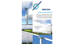 WES - Model 250 Series - Wind Turbine Brochure