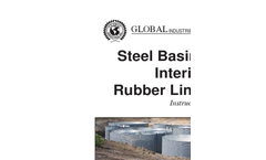 Steel Basins Interior Rubber Liner Instructions Manual