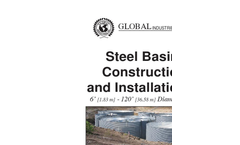 Steel Basins Construction and Installation Manual