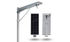 Leadray-Optoelectronic - Model LRC20W-001GC1 - 20W All in One Solar Parking Lot LightingwWith 3MP CCTV Camera and Motion Sensor