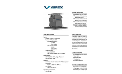 Vapex - Model 1500 - Odor Control System - Brochure