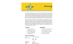 Ecosorb - Model 505G/606G - Broad Spectrum Odor Neutralizers Technical Datasheet