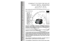Heavy Metals Removal Filters - Brochure