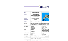 Soluzione Solare - Sun Radiation and Temperature Sensor - Brochure