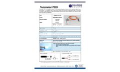 Temmeter - Model Pro - Analog Temperature Sensor for Photovoltaics - Brochure