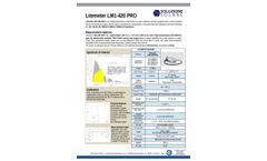 Litemeter Current - Model PRO - Analog Photovoltaic Pyranometer - Brochure