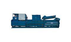 Albamat - Model 900 V5 Z1 - Fully Automatic Vertical Channel Baling Presses System