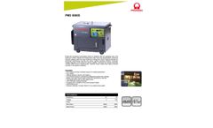 PRAMAC - Model PMD 5000S - Diesel Home Backup Generators - Datasheet