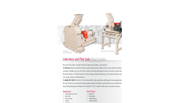 Pilot and Laboratory Scale Hammer Mill Product - Brochure