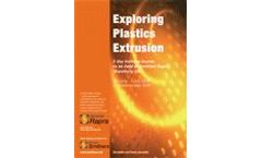 Exploring Plastics Extrusion
