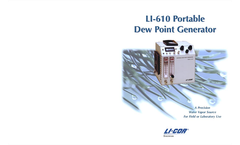 LI-610 Dew Point Generator Brochure