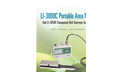 LI-3000C Portable Leaf Area Meter Brochure