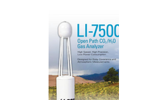 LI-7500A Open Path CO2/H2O Analyzer Brochure