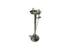 Model LP22 - Stainless Steel Foot Pedal Control Eye Wash Station